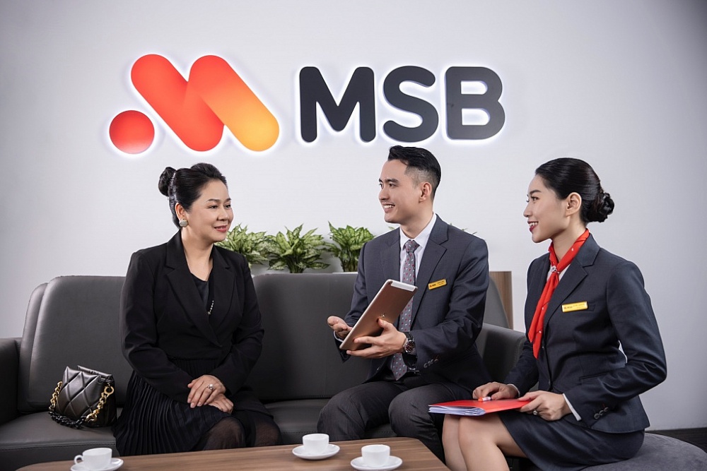 MSB điều chỉnh giảm 1% lãi suất cho vay cho doanh nghiệp