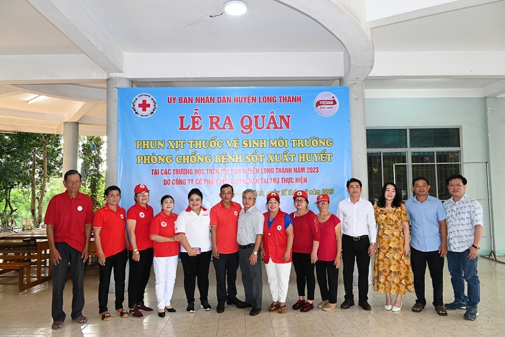 Vedan Việt Nam hỗ trợ các trường học tại Đồng Nai phòng chống dịch bệnh