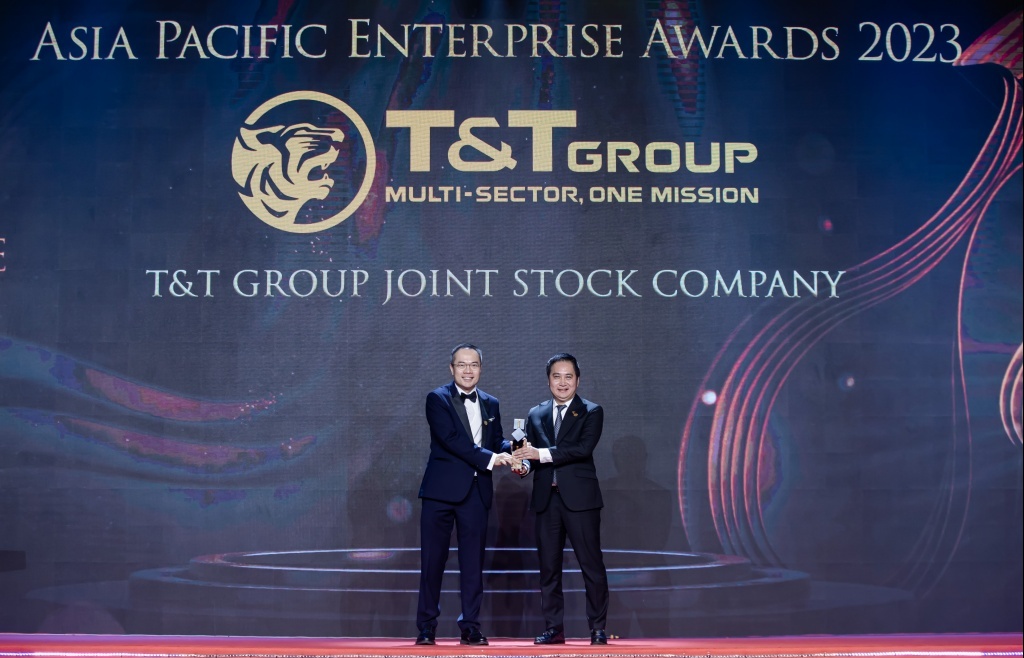 Tập đoàn T&T Group giành “cú đúp” giải thưởng tại APEA 2023