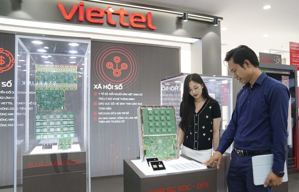 Viettel công bố chip 5G và trợ lý ảo AI tại triển lãm quốc tế đổi mới sáng tạo Việt Nam 2023