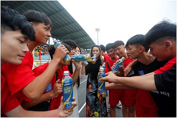 Number 1 Active  tài trợ Giải bóng đá học sinh THPT Hà Nội - An ninh Thủ đô lần thứ XXII