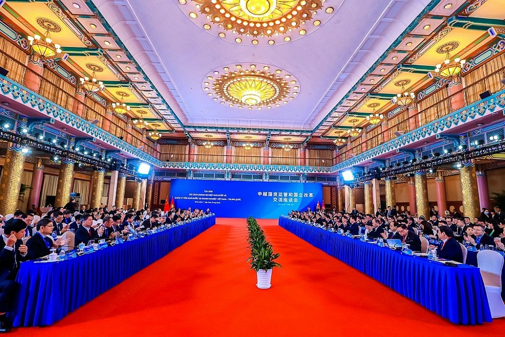 Đoàn đại biểu SASAC và các doanh nghiệp Trung Quốc tham dự Tọa đàm. 