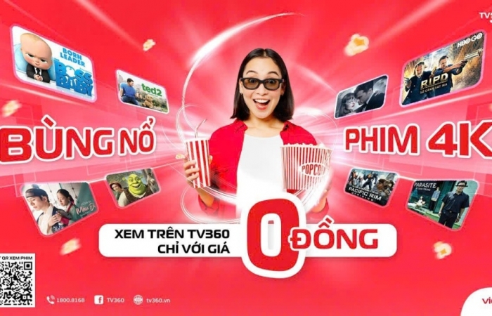 Viettel tiếp tục ra mắt dịch vụ phim video 4K cho mạng 5G