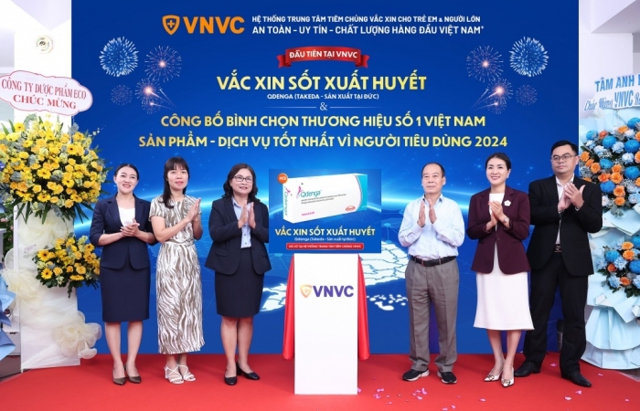 VNVC triển khai tiêm đầu tiên vắc xin sốt xuất huyết phục vụ người dân Việt Nam