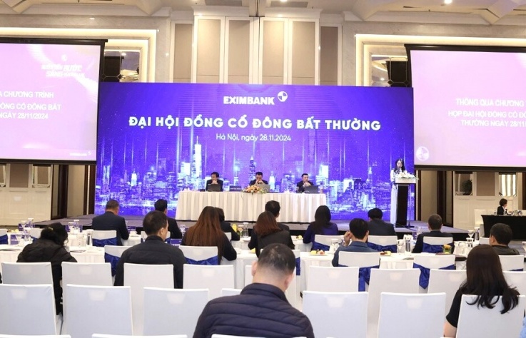 ĐHĐCĐ bất thường Eximbank miễn nhiệm 3 nhân sự cấp cao, chốt chuyển trụ sở ra Hà Nội