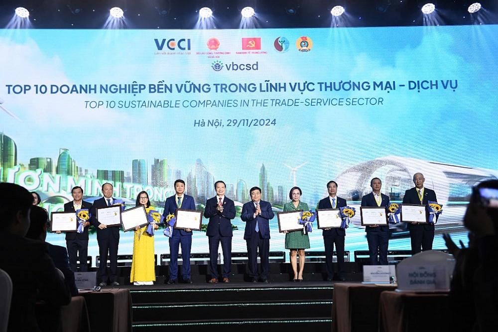 Công bố các doanh nghiệp bền vững Việt Nam 2024: Vươn mình trong kỷ nguyên xanh