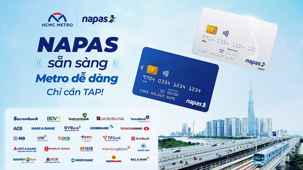 Triển khai thanh toán thẻ NAPAS trên tuyến đường sắt đô thị số 1 tại TPHCM