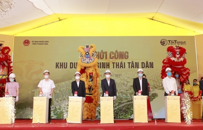 T&T Group khởi công Khu du lịch sinh thái biển tại Thanh Hóa