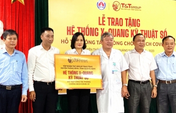T&T Group tặng hệ thống X-Quang kỹ thuật số cho huyện Thăng Bình phòng chống Covid-19