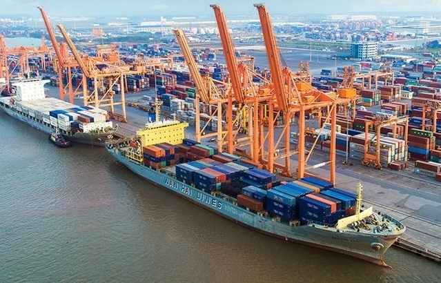 Cảng Hải Phòng xếp dỡ thành công đối với 91 tàu container