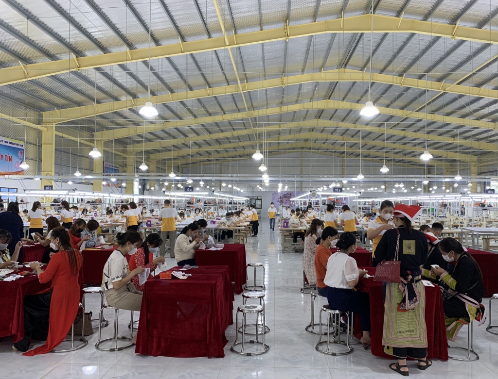 Babeeni khánh thành nhà máy sản xuất hàng may thêu xuất khẩu số 3 tại Lào Cai