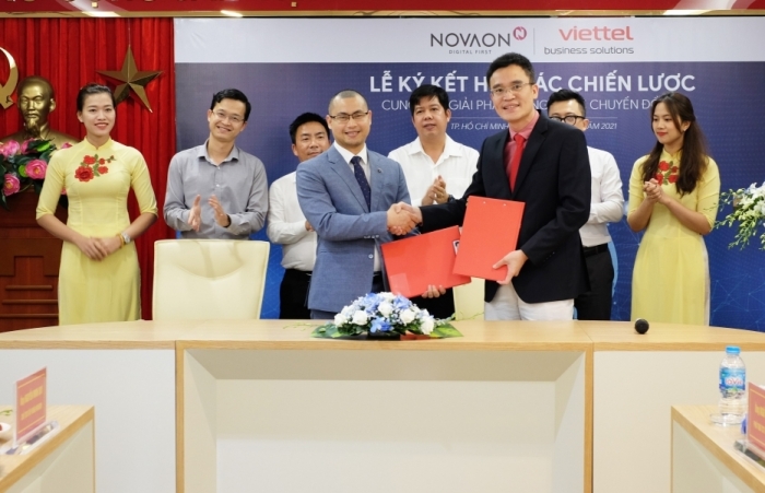 NOVAON hợp tác với Viettel Solutions về công nghệ chuyển đổi số