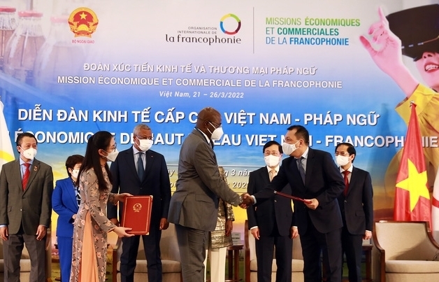 Nhiều dư địa cho hợp tác giữa doanh nghiệp Việt Nam và cộng đồng Pháp ngữ