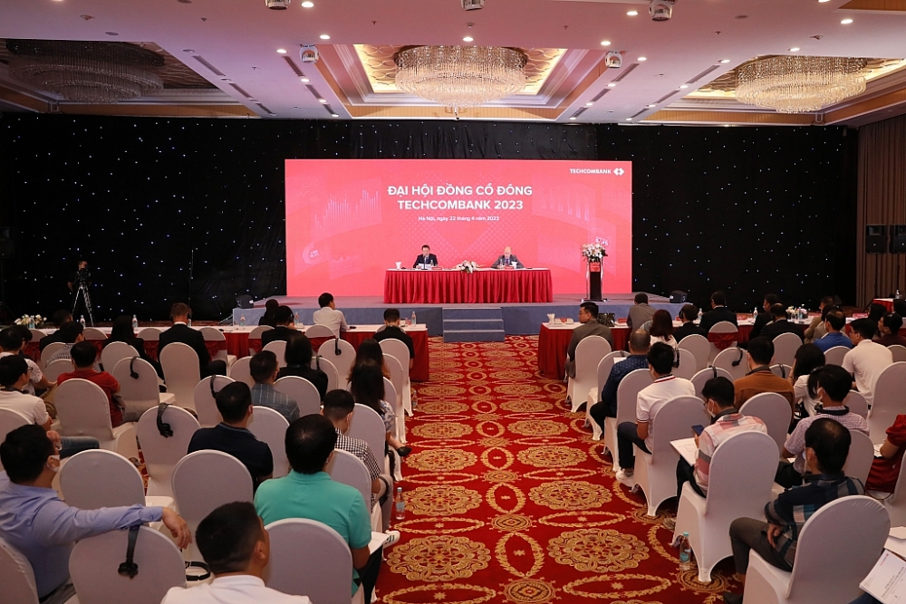 ĐHĐCĐ Techcombank diễn ra vào ngày 22/4 tại Hà Nội.