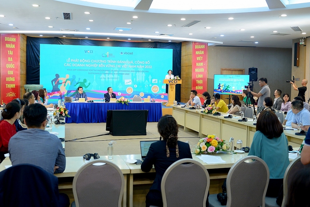 Phát động Chương trình đánh giá, công bố doanh nghiệp bền vững Việt Nam 2022