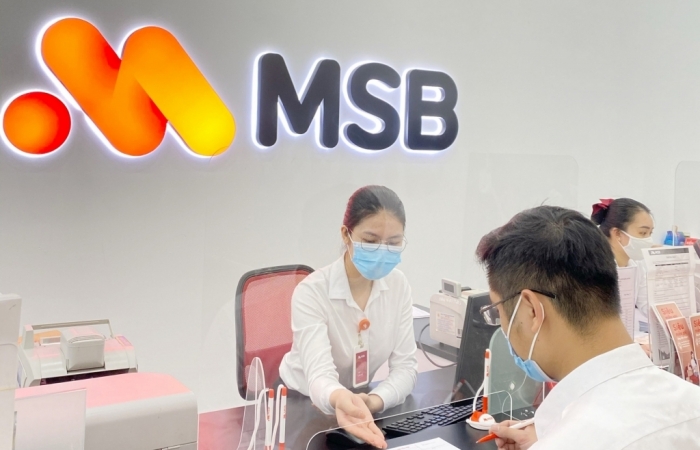 MSB: Lãi dịch vụ tăng đột biến, nợ xấu tăng nhẹ