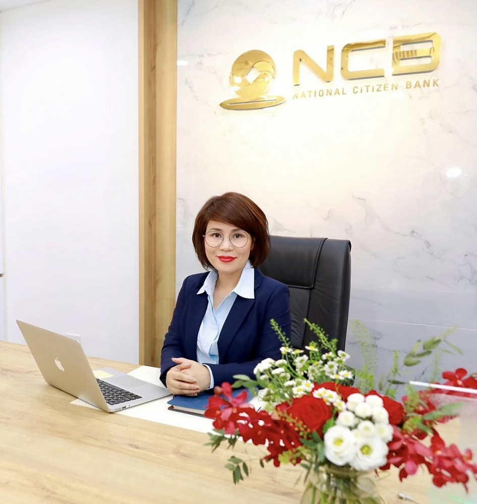 Bà Dương Thị Lệ Hà – Quyền Tổng Giám đốc NCB.