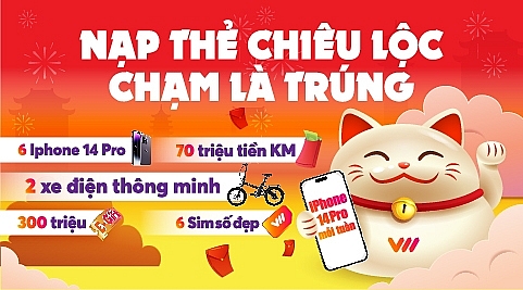 Vietnamobile giới thiệu chương trình Bốc thăm may mắn dành cho các thuê bao Vietnamobile.