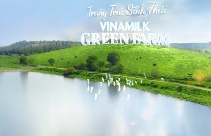 Vinamilk ra mắt hệ thống trang trại sinh thái Vinamilk Green Farm