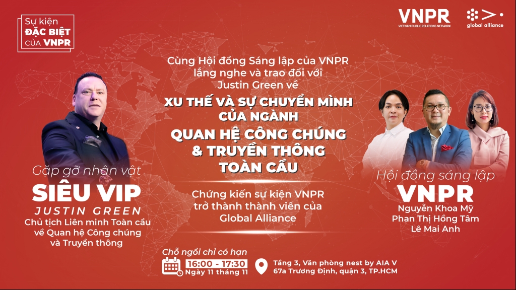 Liên minh Toàn cầu về Quan hệ công chúng và Truyền thông Global Alliance thăm và làm việc tại Việt Nam