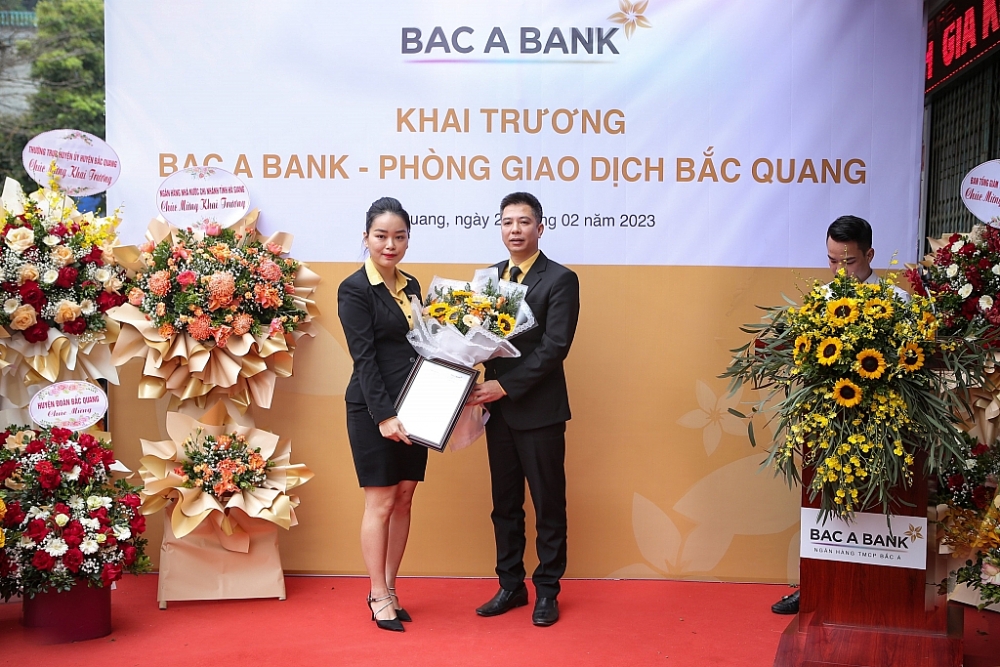 BAC A BANK khai trương thêm phòng giao dịch mới tại Hà Giang