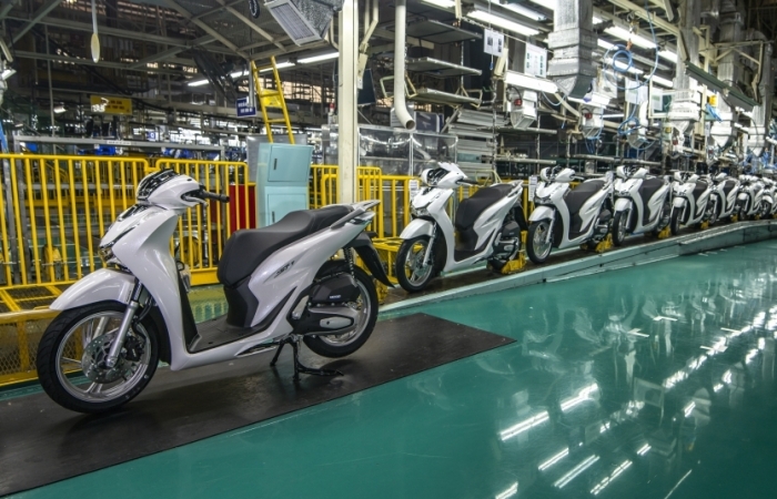 25 năm thành lập Honda Việt Nam xuất khẩu 2,4 tỷ USD linh kiện xe máy