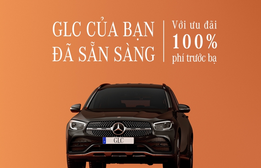 Mercedes-Benz  GLC được hỗ trợ 100 lệ phí trước bạ