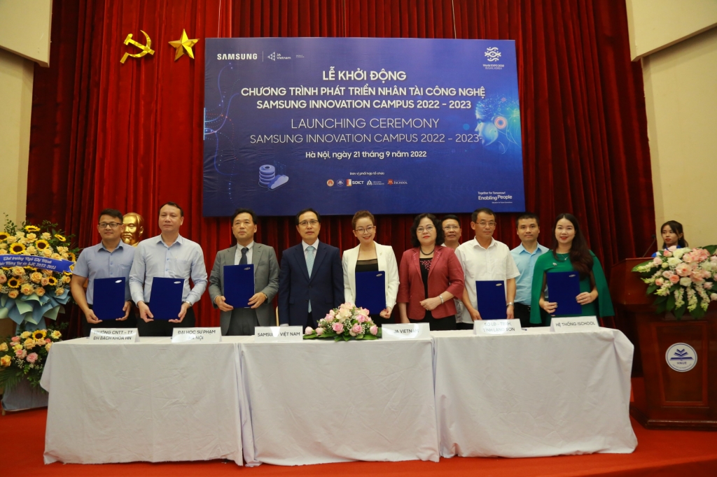 Samsung Việt Nam khởi động chương trình phát triển nhân lực công nghệ chất lượng cao