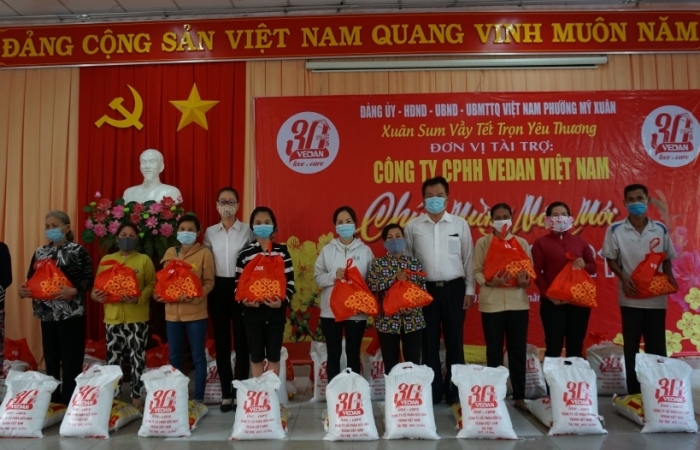 Vedan Việt Nam trao tặng 1.000 phần quà cho người dân tỉnh Đồng Nai